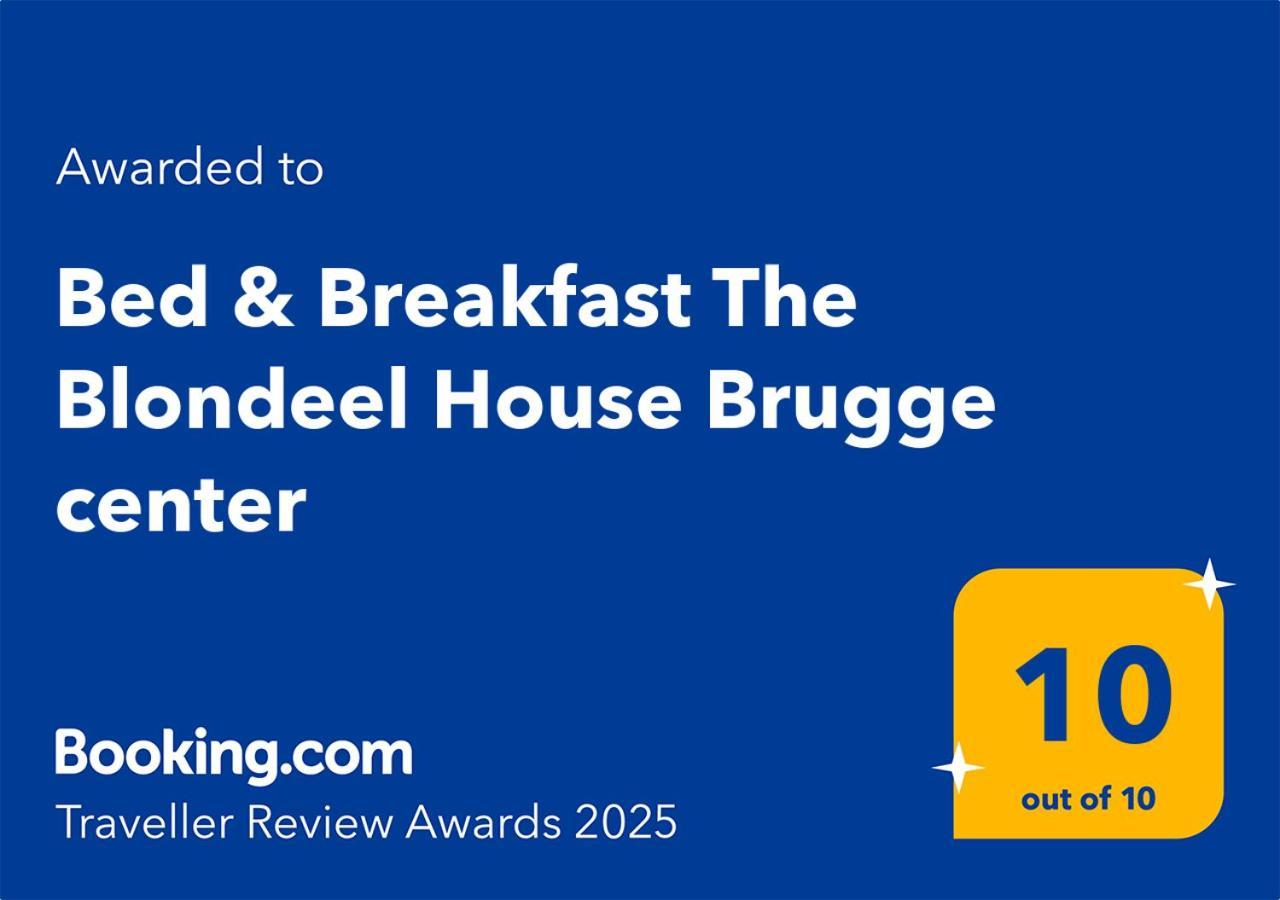 Bed & Breakfast The Blondeel House Brugge Center 외부 사진